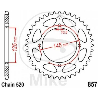 Jt Black Z46 520 Sprocket - Yamaha 600 Xt 1991-1993 Jt Black Z46 520 Sprocket - Yamaha 600 Xt 1991-1993