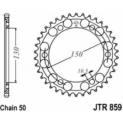 Corona Jt 859 Z39 Yamaha Motorcycle Part - Motorcycle Part Corona Jt 859 Z39 Yamaha Motorcycle Part - Motorcycle Part