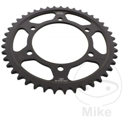 Jt Crown 43 Teeth 525 Black - Sprocket for Suzuki Yamaha Honda KTM Jt Crown 43 Teeth 525 Black - Sprocket for Suzuki Yamaha Honda KTM