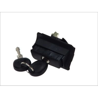 TOPRAN 1H6827571 Cerradura de puerta trasera negra con cilindro de cierre TOPRAN 1H6827571 Cerradura de puerta trasera negra con cilindro de cierre