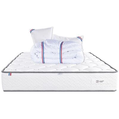 Luxury Literie Matelas Ferme Iris 160 x 200 - Sommeil & Nuit - Publicité Luxury Literie Matelas Ferme Iris 160 x 200 - Sommeil & Nuit - Publicité