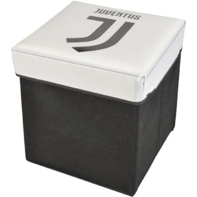 Pouf de rangement Juventus 31x31x33cm multifonction - Publicité Pouf de rangement Juventus 31x31x33cm multifonction - Publicité