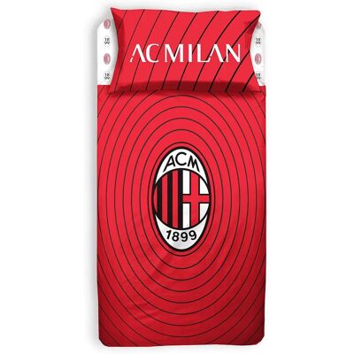 AC Milan - Lenzuola singole - Multicolore - Merchandising ufficiale AC Milan - Lenzuola singole - Multicolore - Merchandising ufficiale