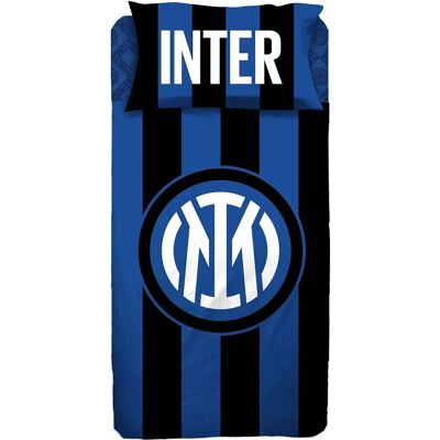 Inter Milan Multicolor Cotton Single Bed Set - For Fans Inter Milan Multicolor Cotton Single Bed Set - For Fans