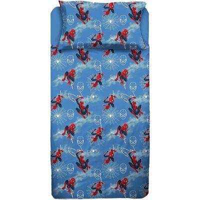 Ensemble de Linge de Lit Spider-Man - Simple - 100% Coton Ensemble de Linge de Lit Spider-Man - Simple - 100% Coton