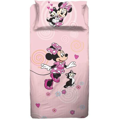 Completo singolo Minnie Mouse - Cotone, Facile da curare Completo singolo Minnie Mouse - Cotone, Facile da curare
