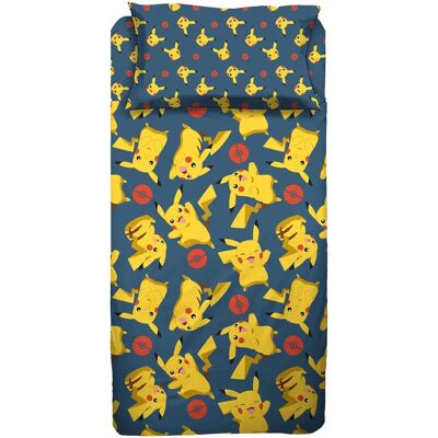 Ensemble de Literie Pokémon pour Lit Simple - Produit Officiel Ensemble de Literie Pokémon pour Lit Simple - Produit Officiel