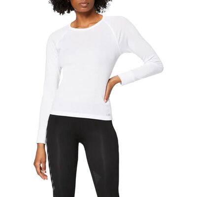 CMP White Thermal Shirt - Long Sleeve Sports Base Layer CMP White Thermal Shirt - Long Sleeve Sports Base Layer