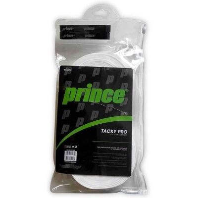 Prince Tacky Pro Tennis Overgrip - Wit - Tennis Overgrip Prince Tacky Pro Tennis Overgrip - Wit - Tennis Overgrip