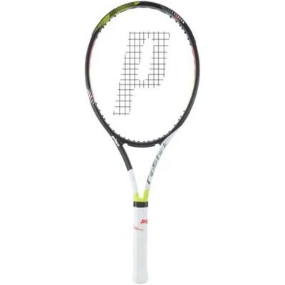 Prince RIPSTICK 100 280GR - Tennisracket - Geel - Middenniveau. Prince RIPSTICK 100 280GR - Tennisracket - Geel - Middenniveau.