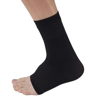 Solidea Cavigliera Supporto Argento Nero - Supporto per Articolazioni Deboli Solidea Cavigliera Supporto Argento Nero - Supporto per Articolazioni Deboli