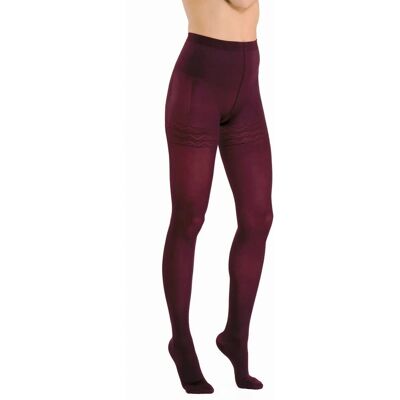 Solidea by Calzificio Pinelli Wonder Model 140 Opaco Collant Granata - Calze Solidea by Calzificio Pinelli Wonder Model 140 Opaco Collant Granata - Calze