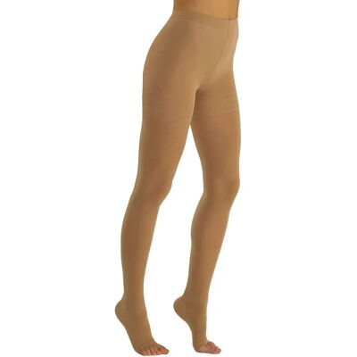 Solidea by Calzificio Pinelli Wonder Mod Ccl2 Plus Punta Aperta Natur - Calze a Compressione Solidea by Calzificio Pinelli Wonder Mod Ccl2 Plus Punta Aperta Natur - Calze a Compressione