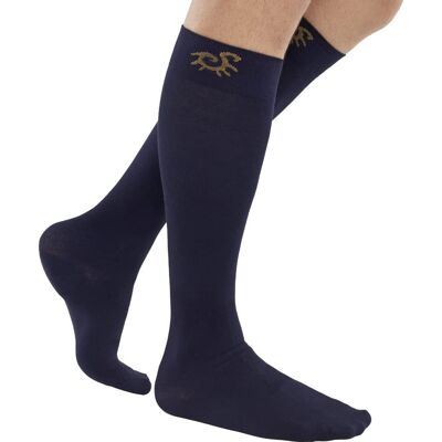 Solidea Bamboo Opera Navy Calze a Compressione Unisex - S Solidea Bamboo Opera Navy Calze a Compressione Unisex - S
