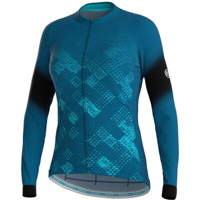 Bicycle Line Tracy S2 LS - Maillot femme bleu - L - Publicité Bicycle Line Tracy S2 LS - Maillot femme bleu - L - Publicité