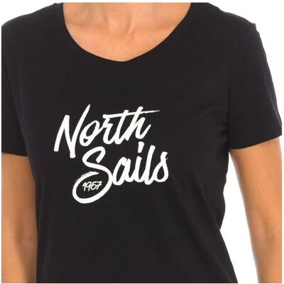 Γυναικείο κοντομάνικο T-Shirt North Sails - Μαύρο - Μέγεθος L Γυναικείο κοντομάνικο T-Shirt North Sails - Μαύρο - Μέγεθος L