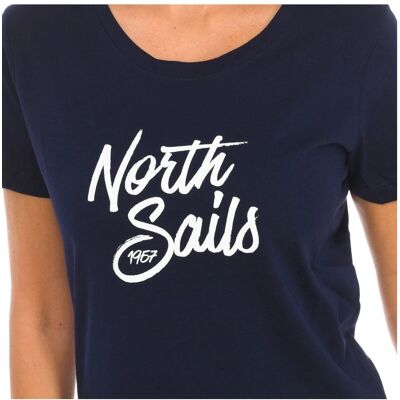 North Sails Γυναικεία Μπλούζα με Βραχέα Μανίκια - Μπλε - M - T-Shirt North Sails Γυναικεία Μπλούζα με Βραχέα Μανίκια - Μπλε - M - T-Shirt