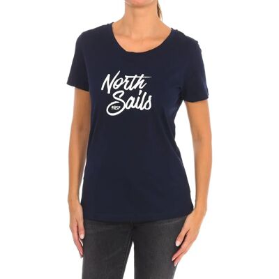 North Sails Blue Short Sleeve T-Shirt - Women - Size Large - T-Shirt North Sails Blue Short Sleeve T-Shirt - Women - Size Large - T-Shirt