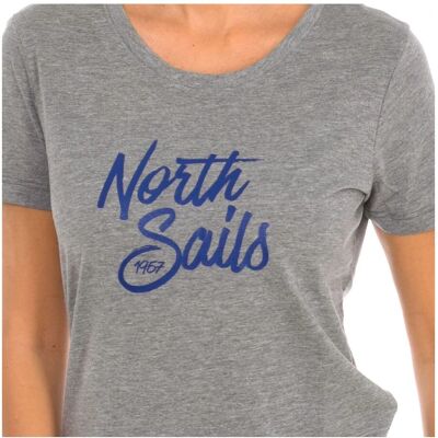 Γυναικείο T-Shirt NORTH SAILS με κοντό μανίκι - Γκρί - Μέγεθος L Γυναικείο T-Shirt NORTH SAILS με κοντό μανίκι - Γκρί - Μέγεθος L