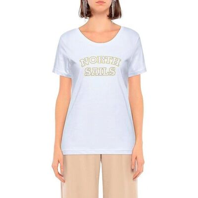 Λευκό T-Shirt με κοντά μανίκια North Sails - T-Shirt Λευκό T-Shirt με κοντά μανίκια North Sails - T-Shirt