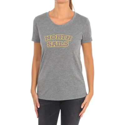 Γυναικείο T-shirt North Sails με κοντά μανίκια - Γκρί - Μεγάλο Μέγεθος - T-Shirt Γυναικείο T-shirt North Sails με κοντά μανίκια - Γκρί - Μεγάλο Μέγεθος - T-Shirt