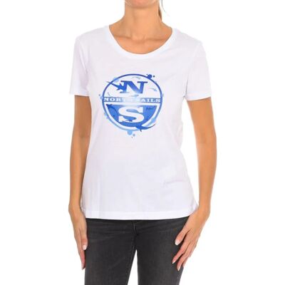 Λευκό T-Shirt North Sails με κοντά μανίκια - T-Shirt Λευκό T-Shirt North Sails με κοντά μανίκια - T-Shirt