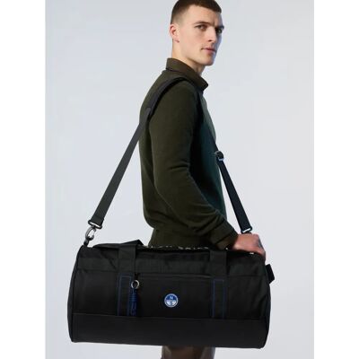 North Sails Borsone Zwart Waterdichte Canvas Tas - Tas North Sails Borsone Zwart Waterdichte Canvas Tas - Tas
