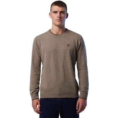 North Sails Crewneck Wabenstrick Woll Baumwollmix - Pullover North Sails Crewneck Wabenstrick Woll Baumwollmix - Pullover