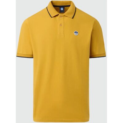 Maglietta polo in cotone biologico da uomo - Casual e ecologica Maglietta polo in cotone biologico da uomo - Casual e ecologica