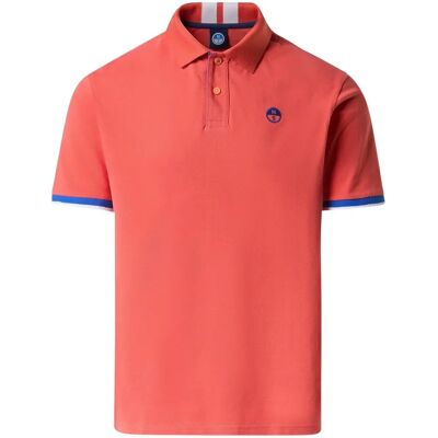 North Sails Polo - Motivo a righe Paprika 3XL - Polo shirt North Sails Polo - Motivo a righe Paprika 3XL - Polo shirt