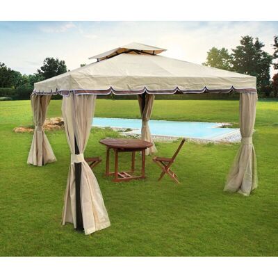 SAN MARCO - Gazebo 3x4 - Tende - Zanzariera - Gazebo SAN MARCO - Gazebo 3x4 - Tende - Zanzariera - Gazebo