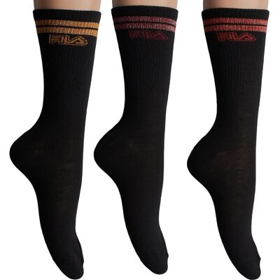 Fila 3-stuks katoenen sokken - Stedelijke stijl Fila 3-stuks katoenen sokken - Stedelijke stijl