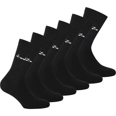 Diadora Schwarze Baumwollmischung Socken - Socken Diadora Schwarze Baumwollmischung Socken - Socken