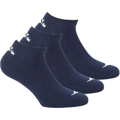 Diadora Unisex Donkerblauwe Sokken - 3-Pack Diadora Unisex Donkerblauwe Sokken - 3-Pack