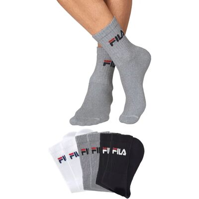 FILA Herre Tennissokker - Bomuld, Elastisk, Multibundt FILA Herre Tennissokker - Bomuld, Elastisk, Multibundt