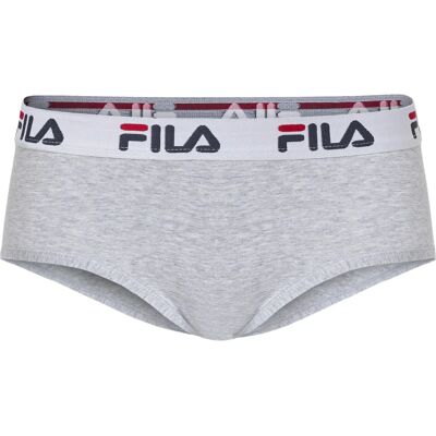 Roupa íntima cinza Fila - Modelo FU6044 - Respirável, Mistura de Algodão Roupa íntima cinza Fila - Modelo FU6044 - Respirável, Mistura de Algodão