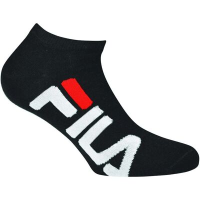 FILA Svarta sneakersockar - Komfort & Andningsförmåga FILA Svarta sneakersockar - Komfort & Andningsförmåga
