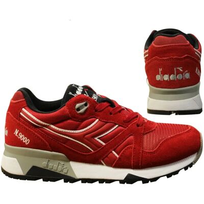 Diadora N9000 Model - Mesh, Suède, Leer - Sneakers Diadora N9000 Model - Mesh, Suède, Leer - Sneakers