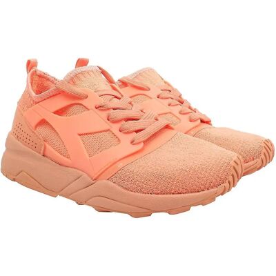 Diadora Evo Aeon - Orange Textile Trainers - UK 5.5 Diadora Evo Aeon - Orange Textile Trainers - UK 5.5