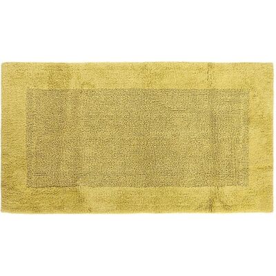 Tappeto da bagno Fazzini Senape Up and Down - Reversibile in cotone 60x110 cm Tappeto da bagno Fazzini Senape Up and Down - Reversibile in cotone 60x110 cm