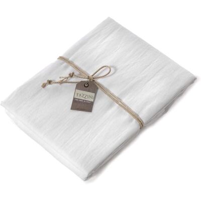 Fazzini - TRECENTO - Taglia 2P - Bianco - Lenzuolo con angoli Fazzini - TRECENTO - Taglia 2P - Bianco - Lenzuolo con angoli