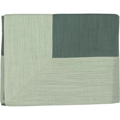 Fazzini - CORNICI - 180x180 - Grigio Travertino - Tovaglia Fazzini - CORNICI - 180x180 - Grigio Travertino - Tovaglia