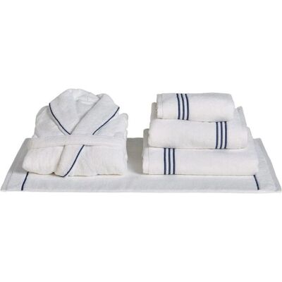 Fazzini - ISOLA - Bianco-Azzurro - 60x90 cm - Tappeto Fazzini - ISOLA - Bianco-Azzurro - 60x90 cm - Tappeto