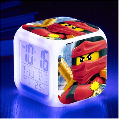 Unbranded - A68 - LEGO Ninjago - Alarm Clock Unbranded - A68 - LEGO Ninjago - Alarm Clock