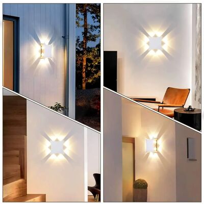 Stoex - InteriorLEDWall - White - Minimalist Polygon - Lamp Stoex - InteriorLEDWall - White - Minimalist Polygon - Lamp