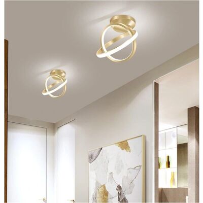 STOEX 2X Modern Led Ceiling Light Gold Nordic Style Chandelier Circle Design Ceiling L - Ceiling Light STOEX 2X Modern Led Ceiling Light Gold Nordic Style Chandelier Circle Design Ceiling L - Ceiling Light