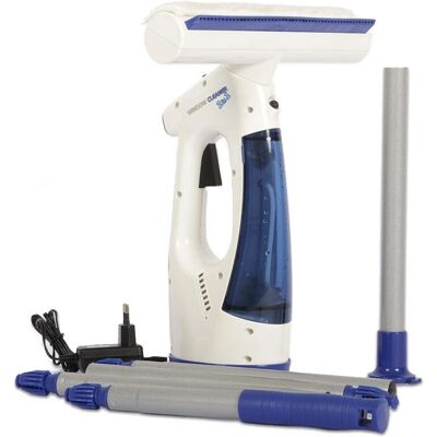 Lineatielle - Fensterreiniger 2-in-1 mit Verlängerung - Weiß Blau - Fensterreiniger Lineatielle - Fensterreiniger 2-in-1 mit Verlängerung - Weiß Blau - Fensterreiniger