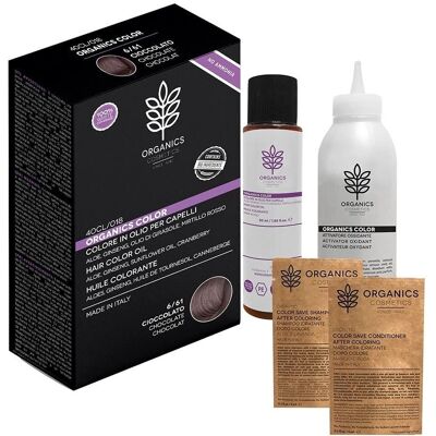 Organics Pharm Olio Colorante Capelli Ginseng Mirtillo - Olio per Capelli Organics Pharm Olio Colorante Capelli Ginseng Mirtillo - Olio per Capelli