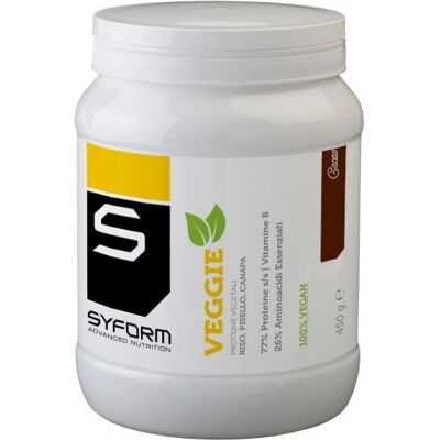 Syform Veggie Cacao 450g - Integratore Proteico Vegetale Syform Veggie Cacao 450g - Integratore Proteico Vegetale