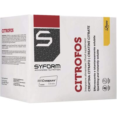 Syform Citrofos Limone - Creatina Citrato Effervescente per Energia Syform Citrofos Limone - Creatina Citrato Effervescente per Energia